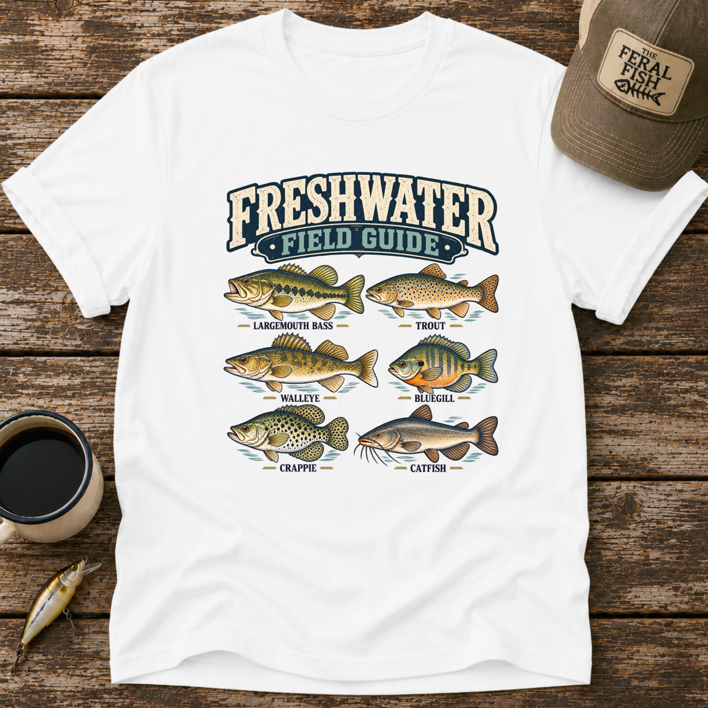 Freshwater Fish Field Guide T-Shirt