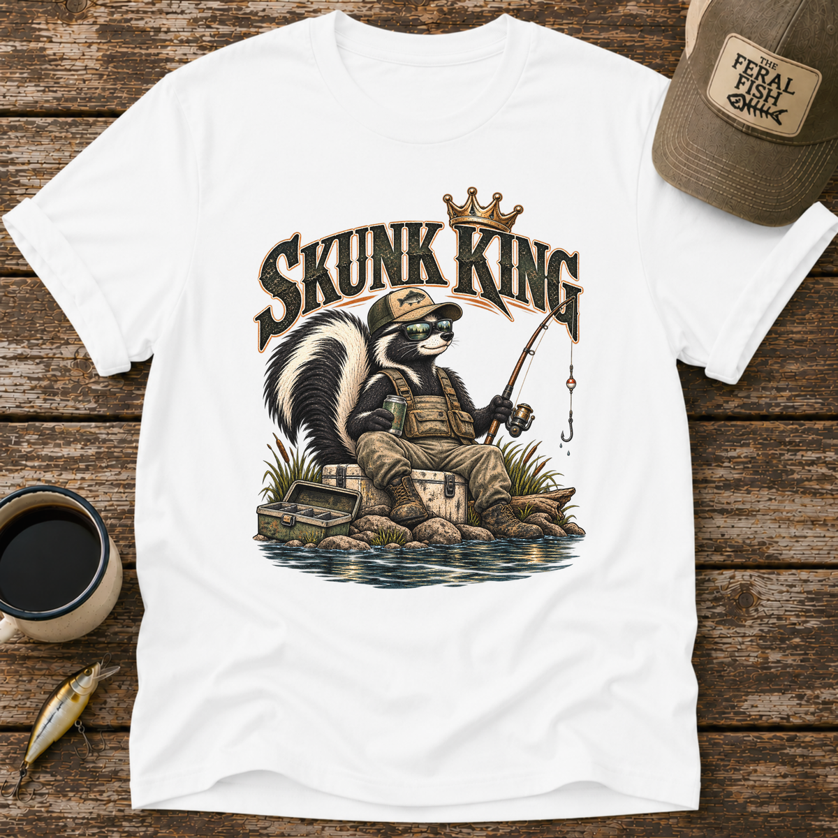 Skunk King Fishing T-Shirt