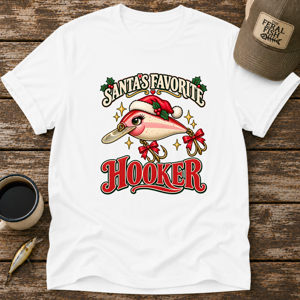 Santa's Favorite Hooker T-Shirt