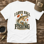I Love Fall Fishing Trout T-Shirt
