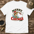 Merry Castmas Fly Fishing T-Shirt