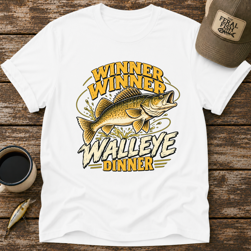 Winner Winner Walleye Dinner T-Shirt