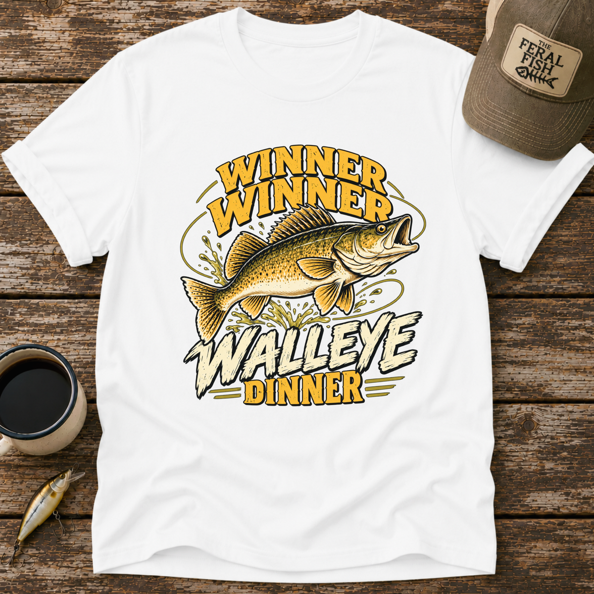 Winner Winner Walleye Dinner T-Shirt