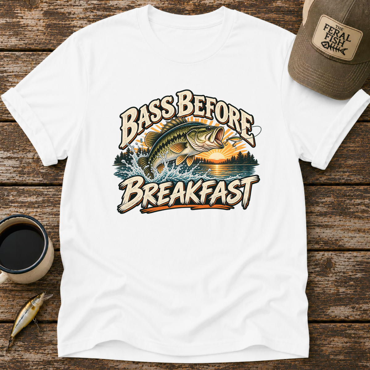 Bass Before Breakfast T-Shirt