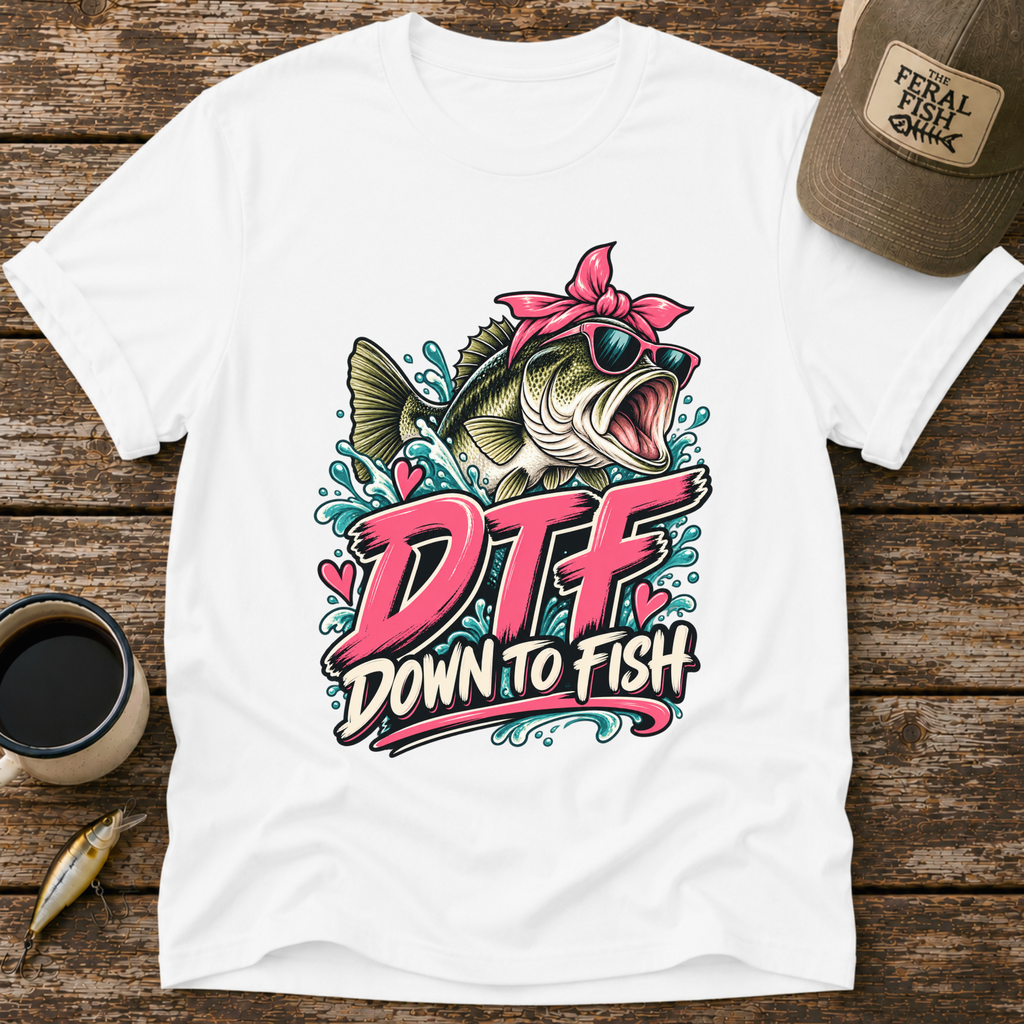 DTF Girl Bass T-Shirt