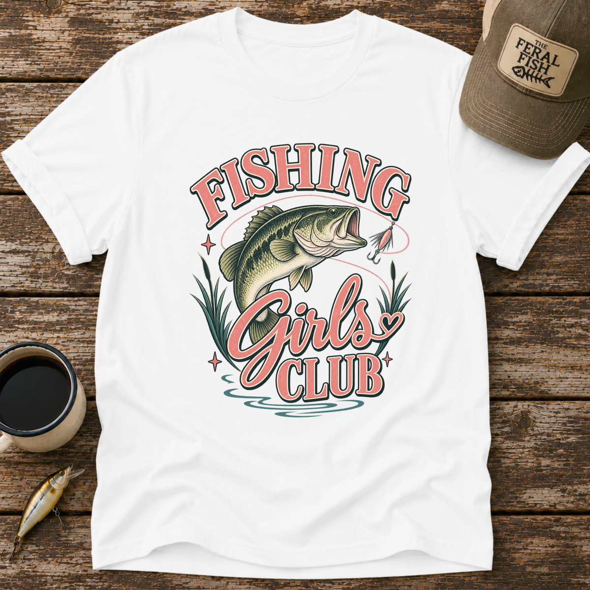 Fishing Girls Club T-Shirt