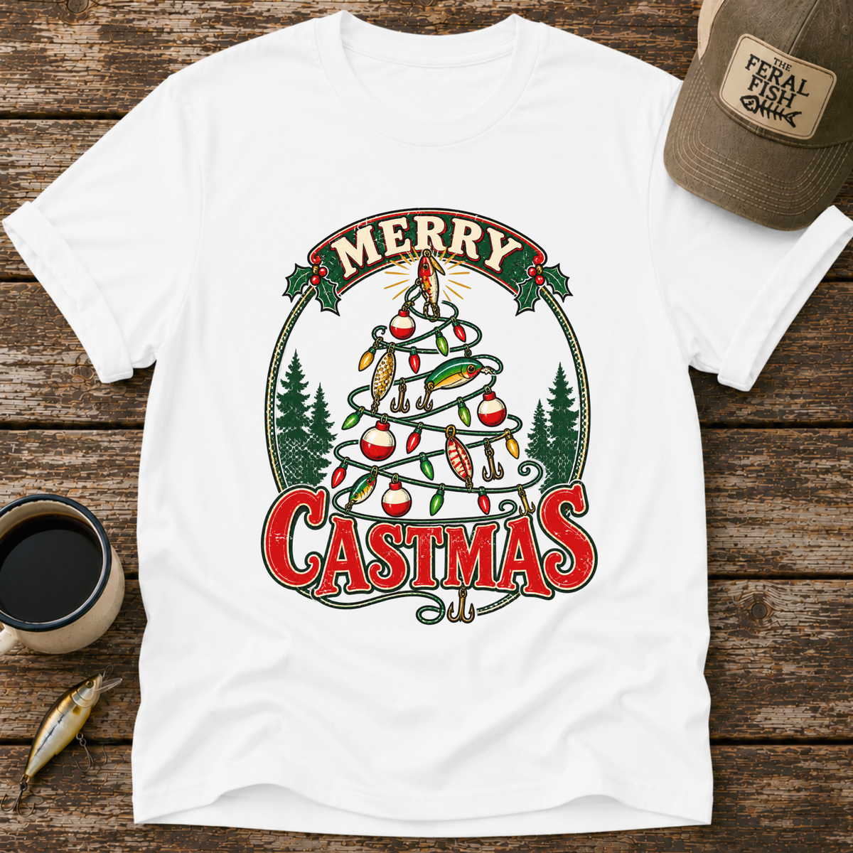 Merry Castmas Tree T-Shirt