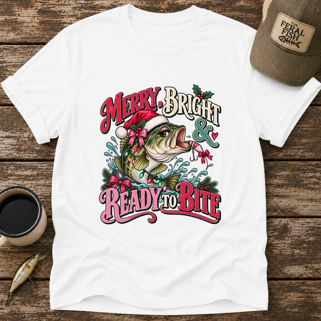 Merry Bright & Ready To Bite T-Shirt