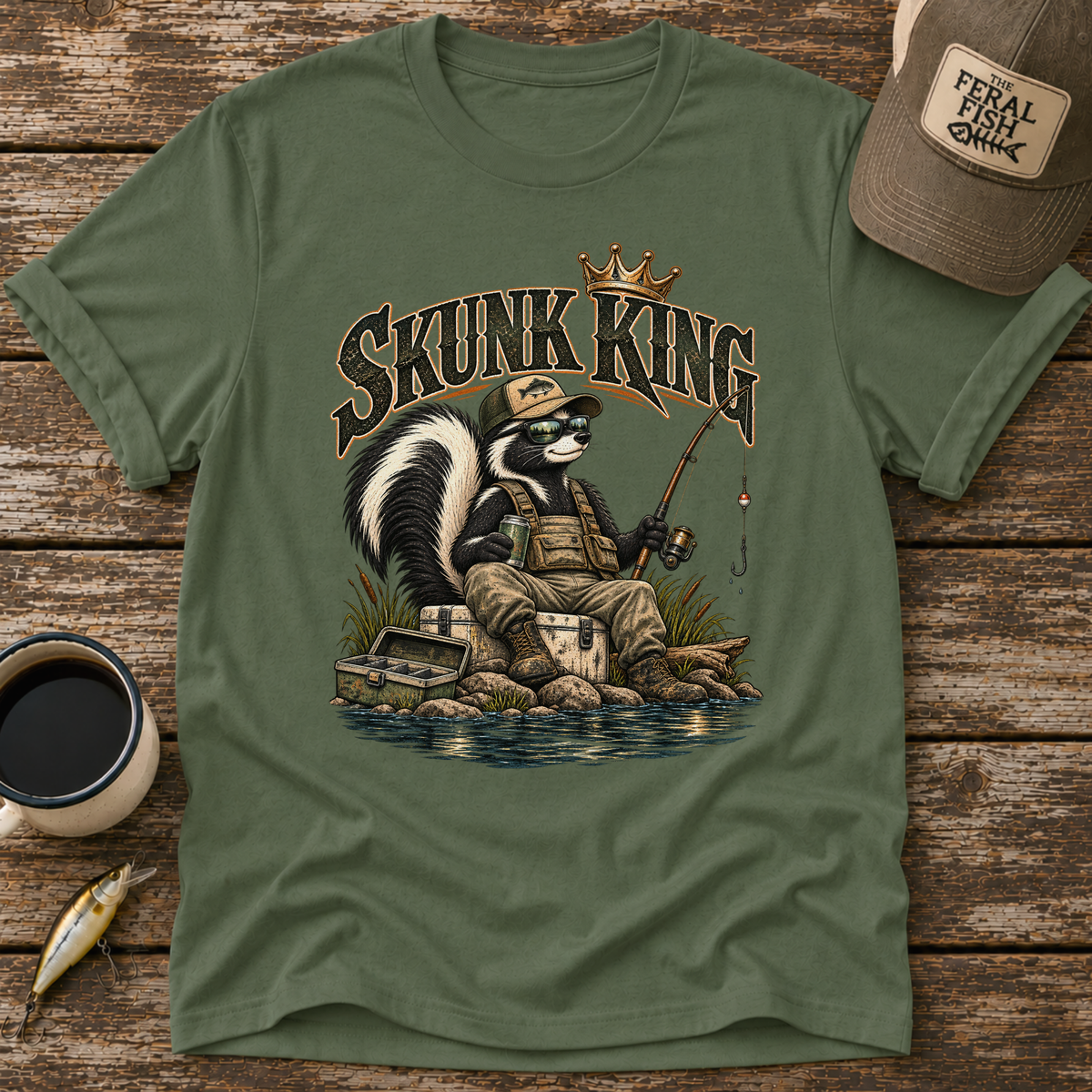 Skunk King Fishing T-Shirt