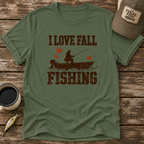 I Love Fall Fishing T-Shirt