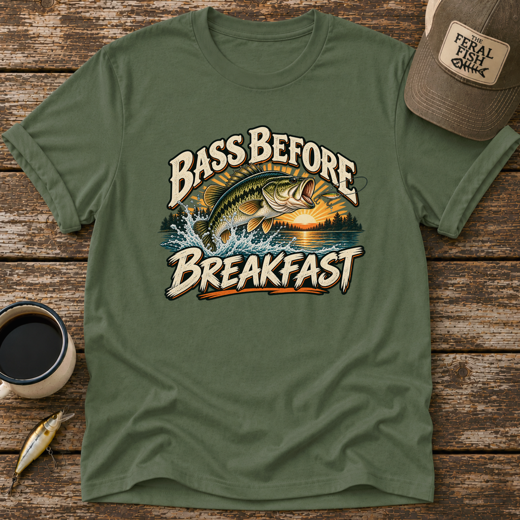 Bass Before Breakfast T-Shirt