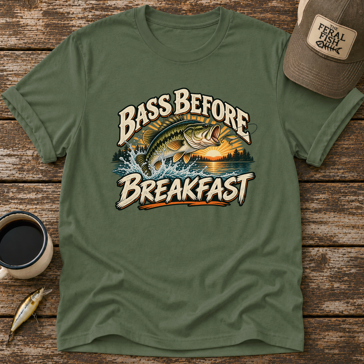 Bass Before Breakfast T-Shirt