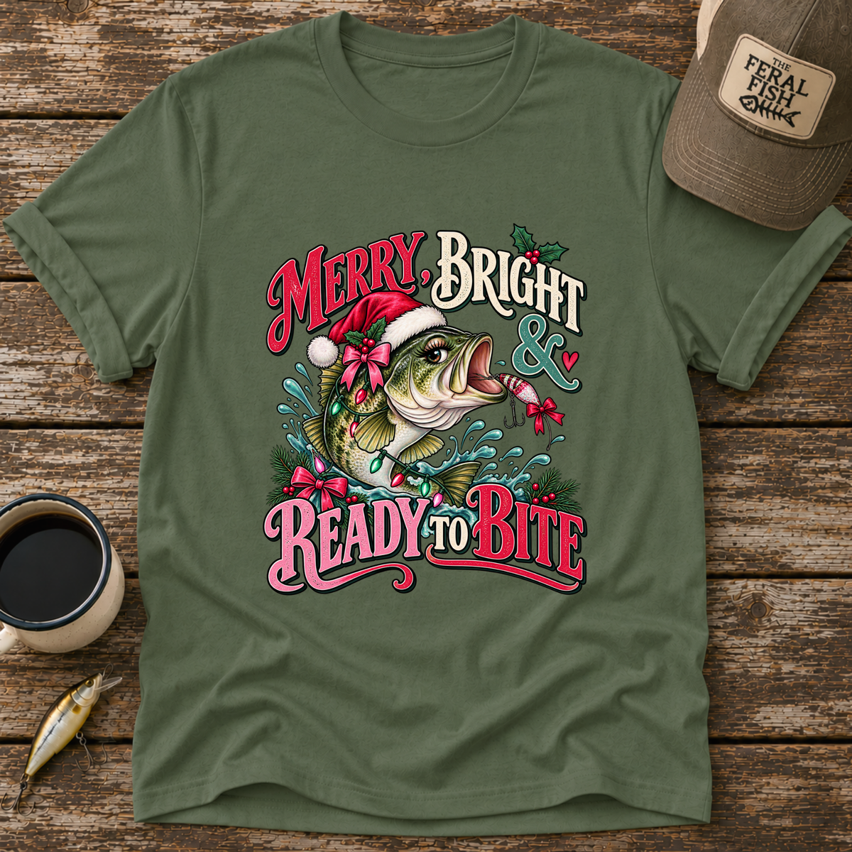 Merry Bright & Ready To Bite T-Shirt