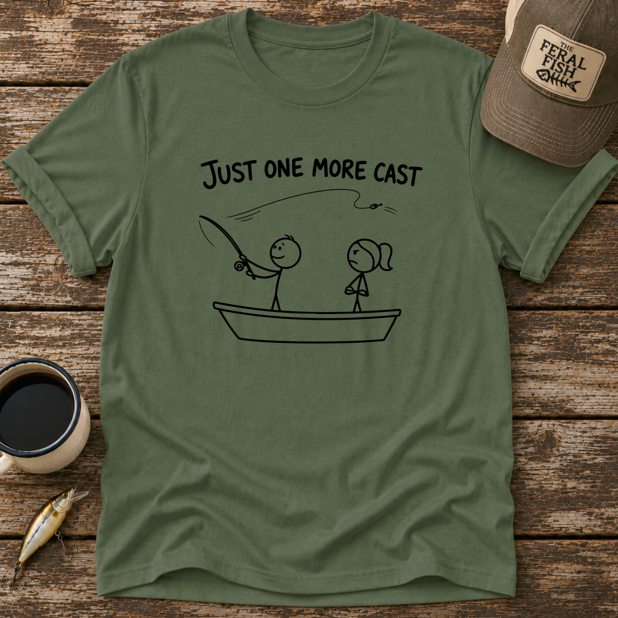 Just One More Cast T-Shirt