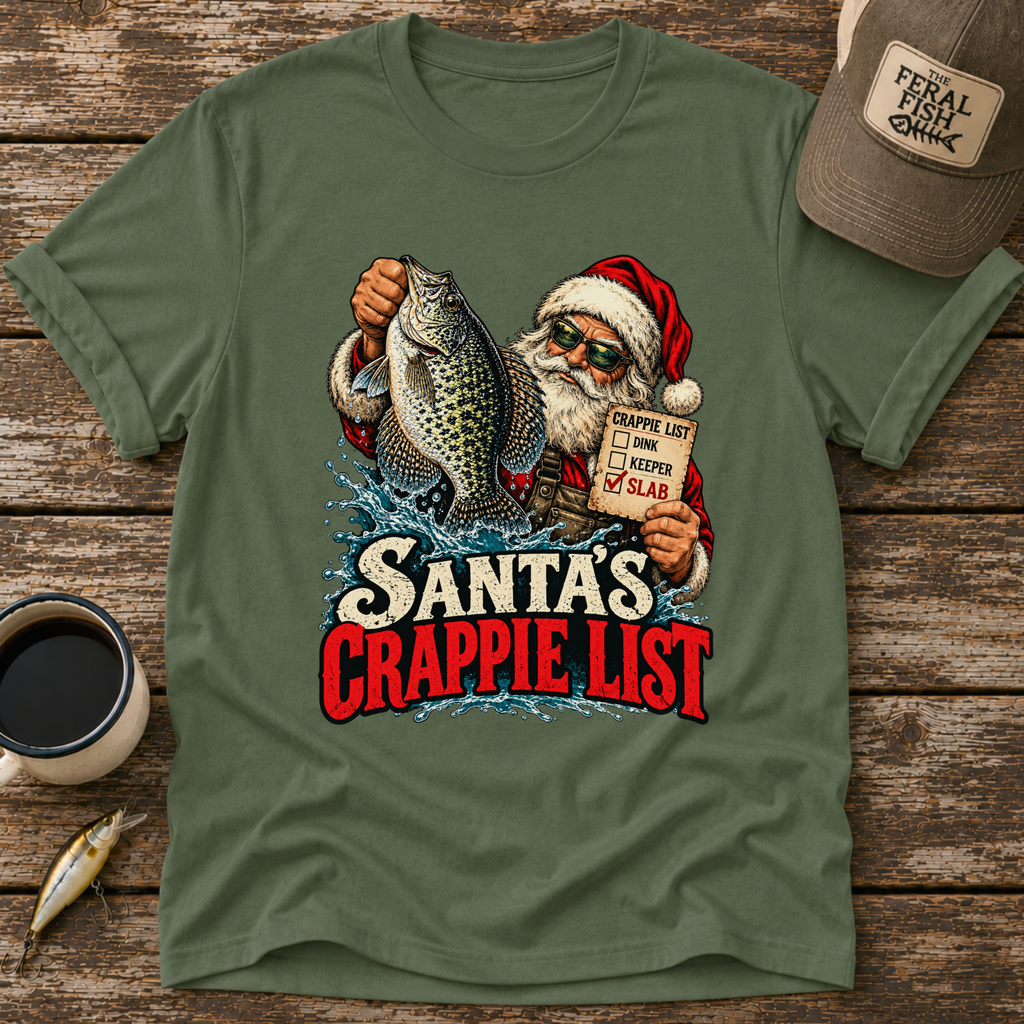 Santa's Crappie List T-Shirt