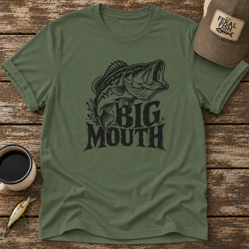 Big Mouth Fishing T-Shirt