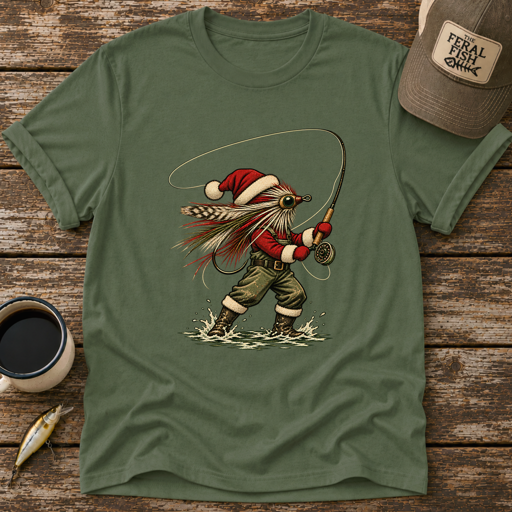Holiday Fly Fishing Lure T-Shirt
