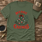 Merry Castmas Fishing Net T-Shirt