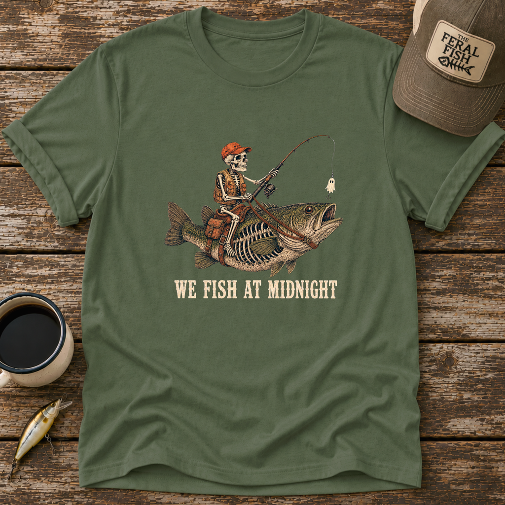 We Fish At Midnight T-Shirt