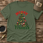 Merry Fishmas Lure Tree T-Shirt