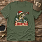 Hooked On Christmas Bass T-Shirt
