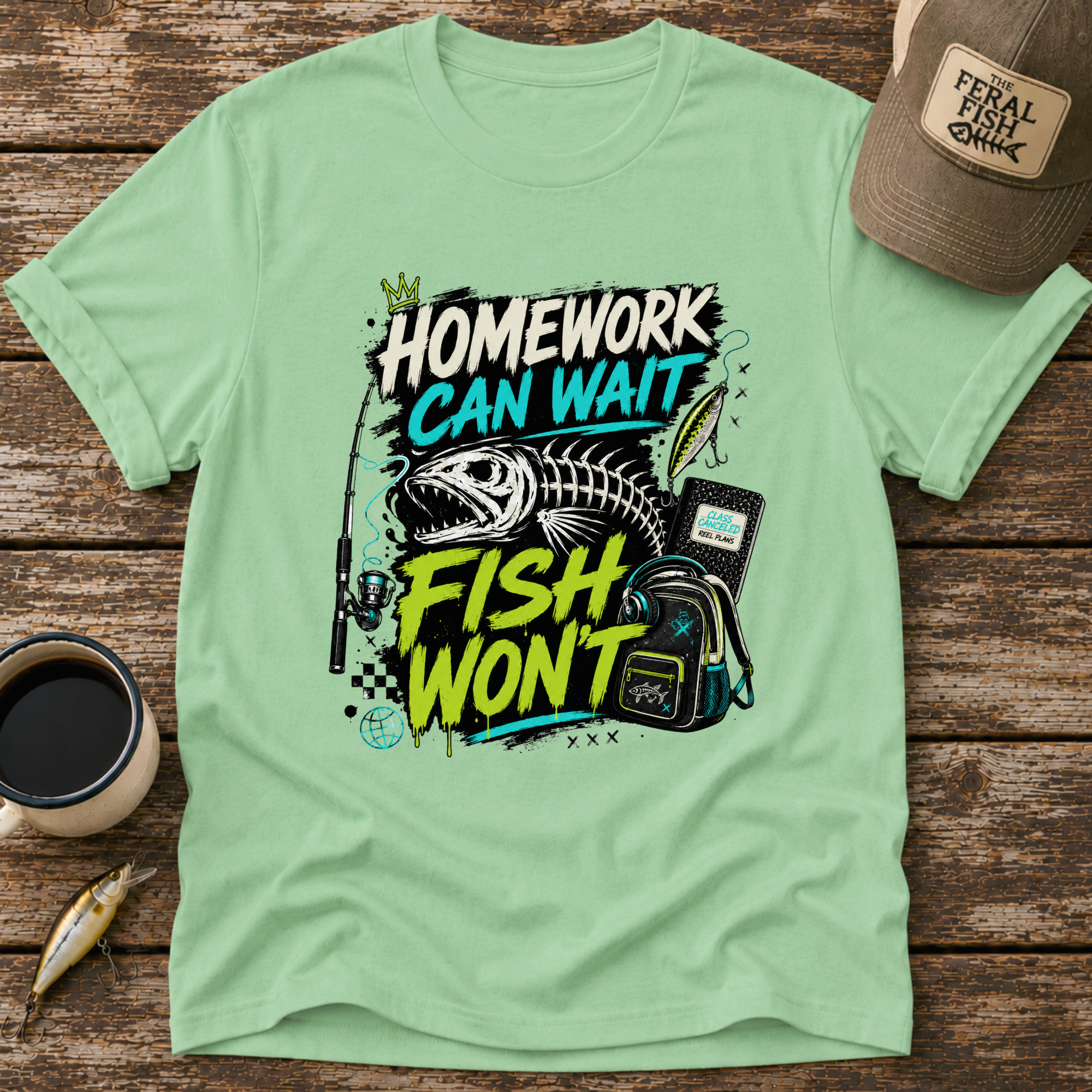 Homework Can Wait T-Shirt