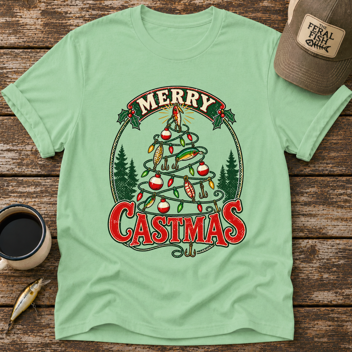 Merry Castmas Tree T-Shirt