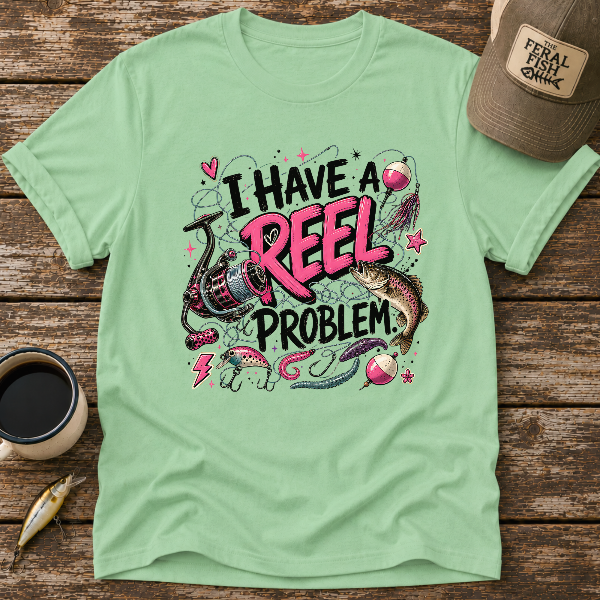 I Have A Reel Problem T-Shirt
