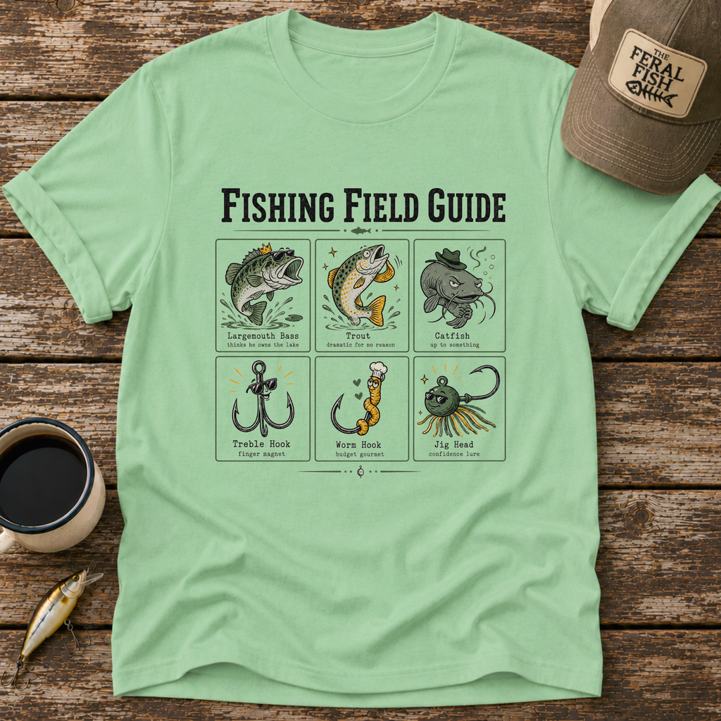 Fishing Field Guide T-Shirt