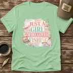 Just A Girl Who Loves Fishing T-Shirt