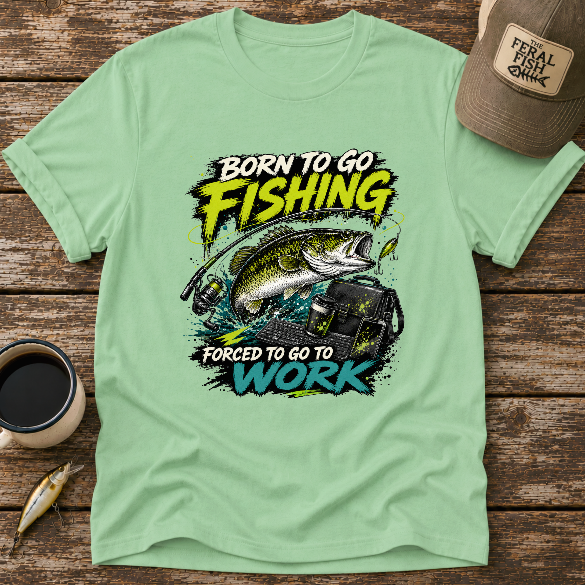 Born To Go Fishing T-Shirt