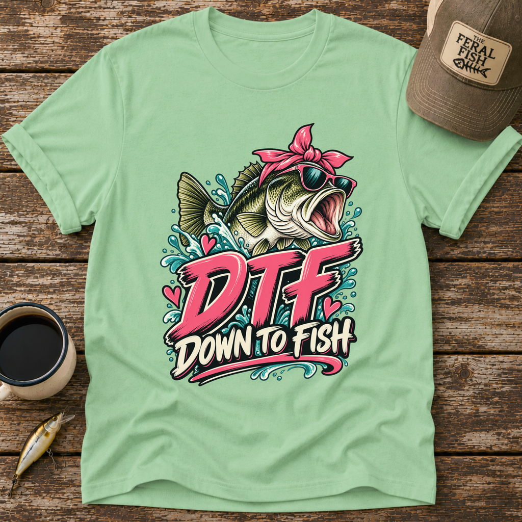 DTF Girl Bass T-Shirt