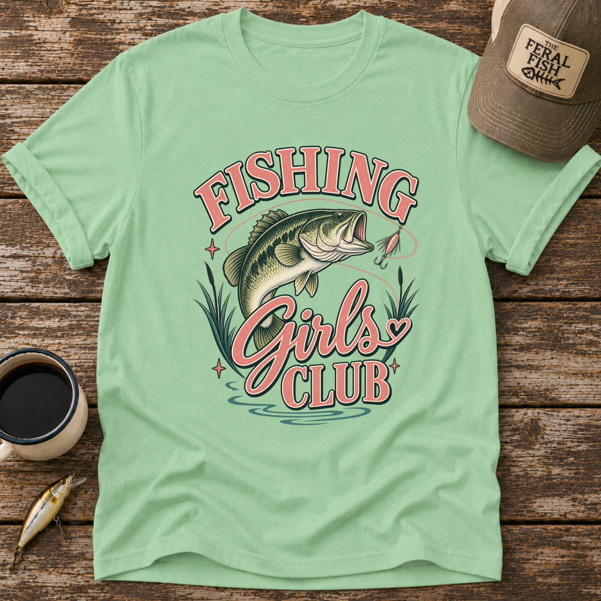 Fishing Girls Club T-Shirt