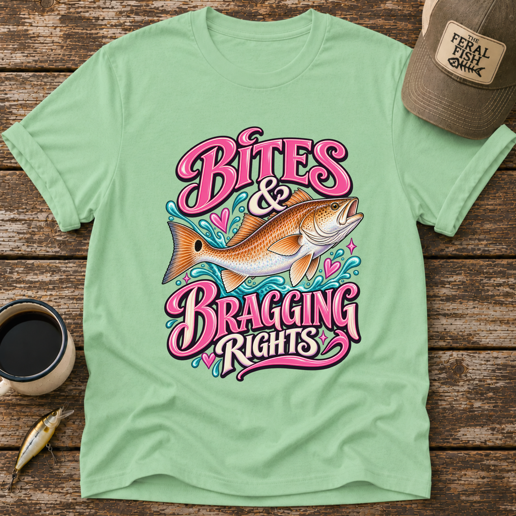 Bites & Bragging Rights Redfish T-Shirt