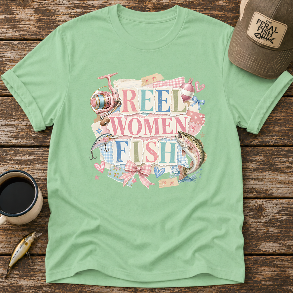 Reel Women Fish T-Shirt
