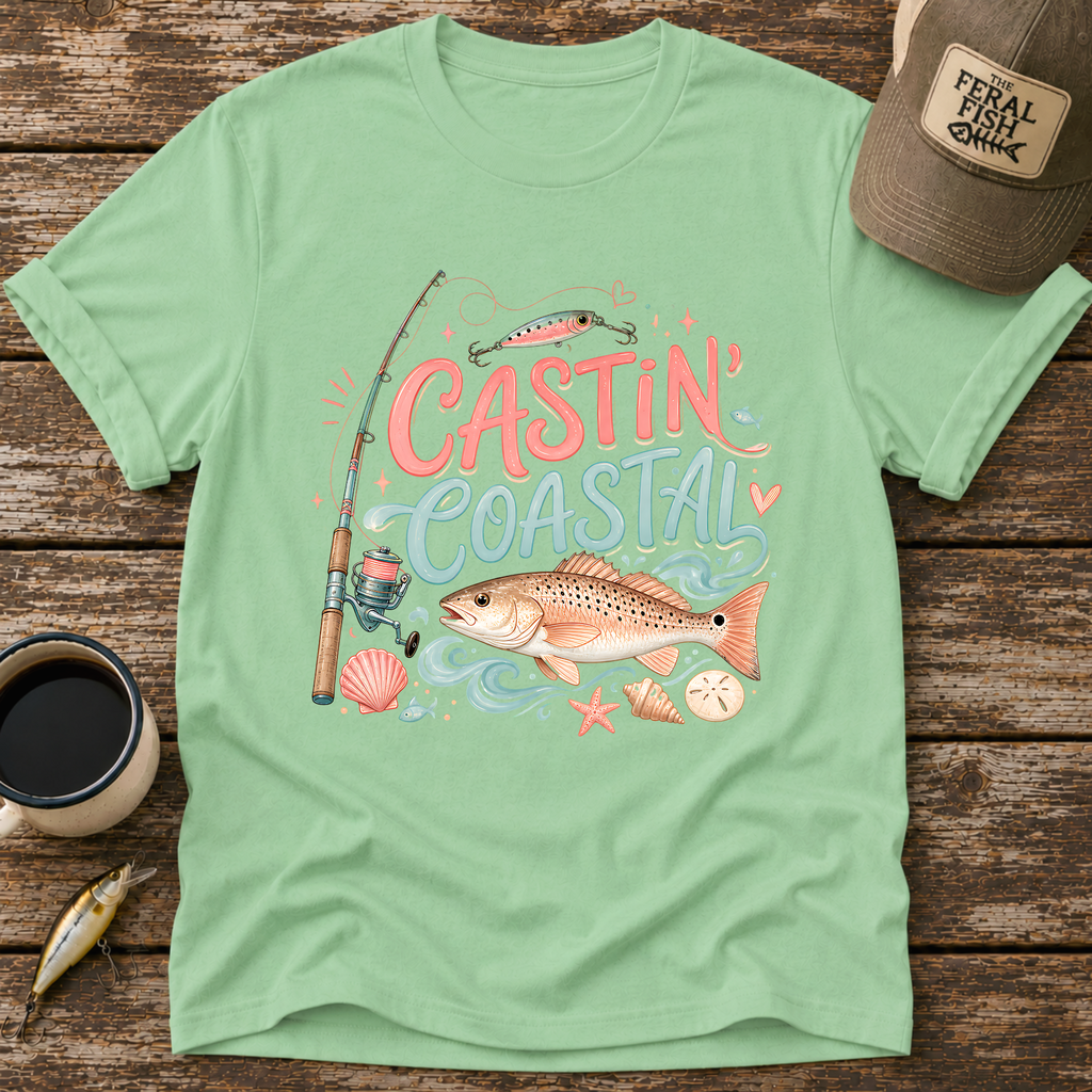 Castin' Coastal T-Shirt