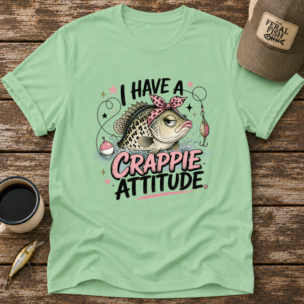 I Have A Crappie Attitude T-Shirt