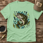 Bass And Blue Flames T-Shirt
