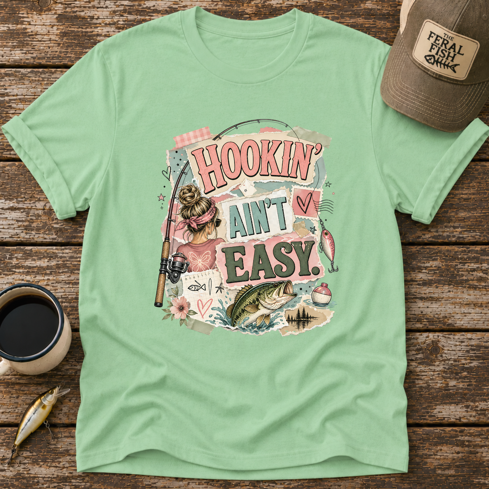 Hookin' Ain't Easy T-Shirt