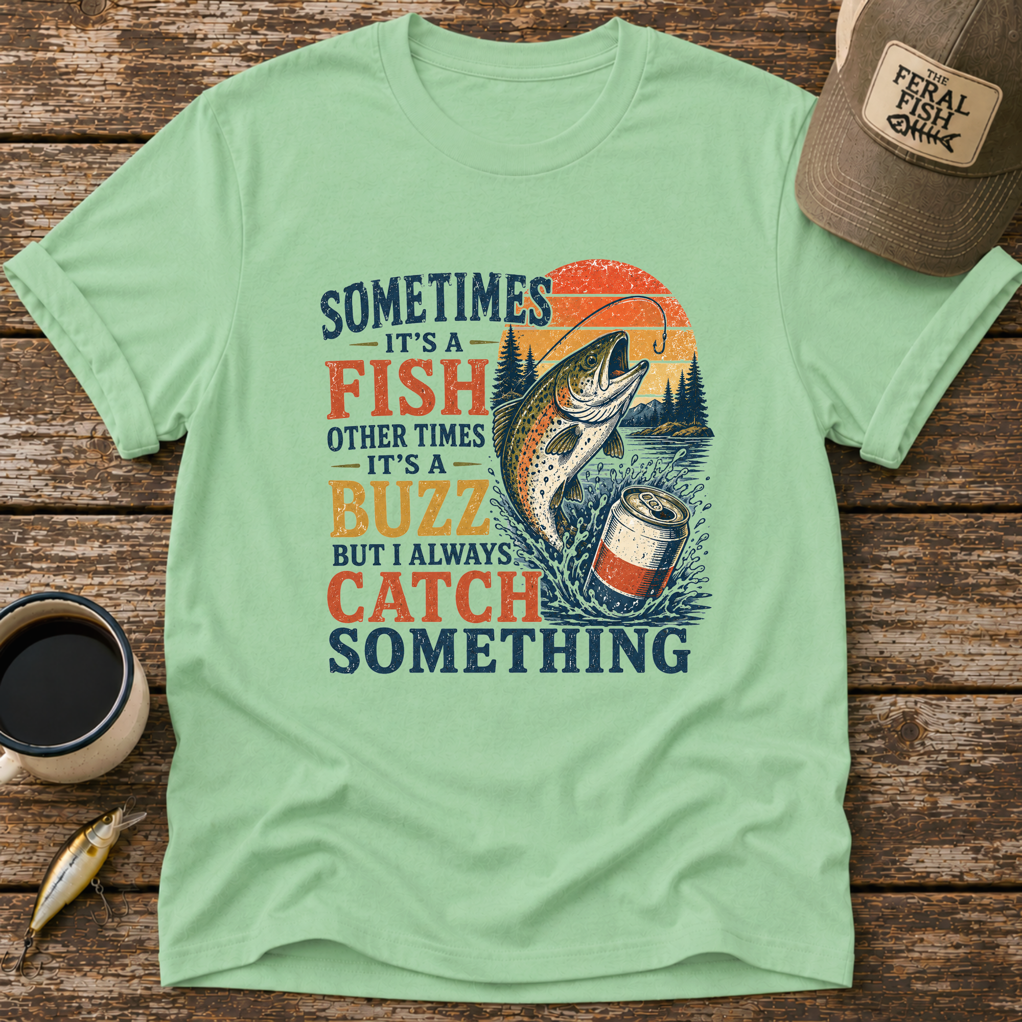 Always Catch Something T-Shirt