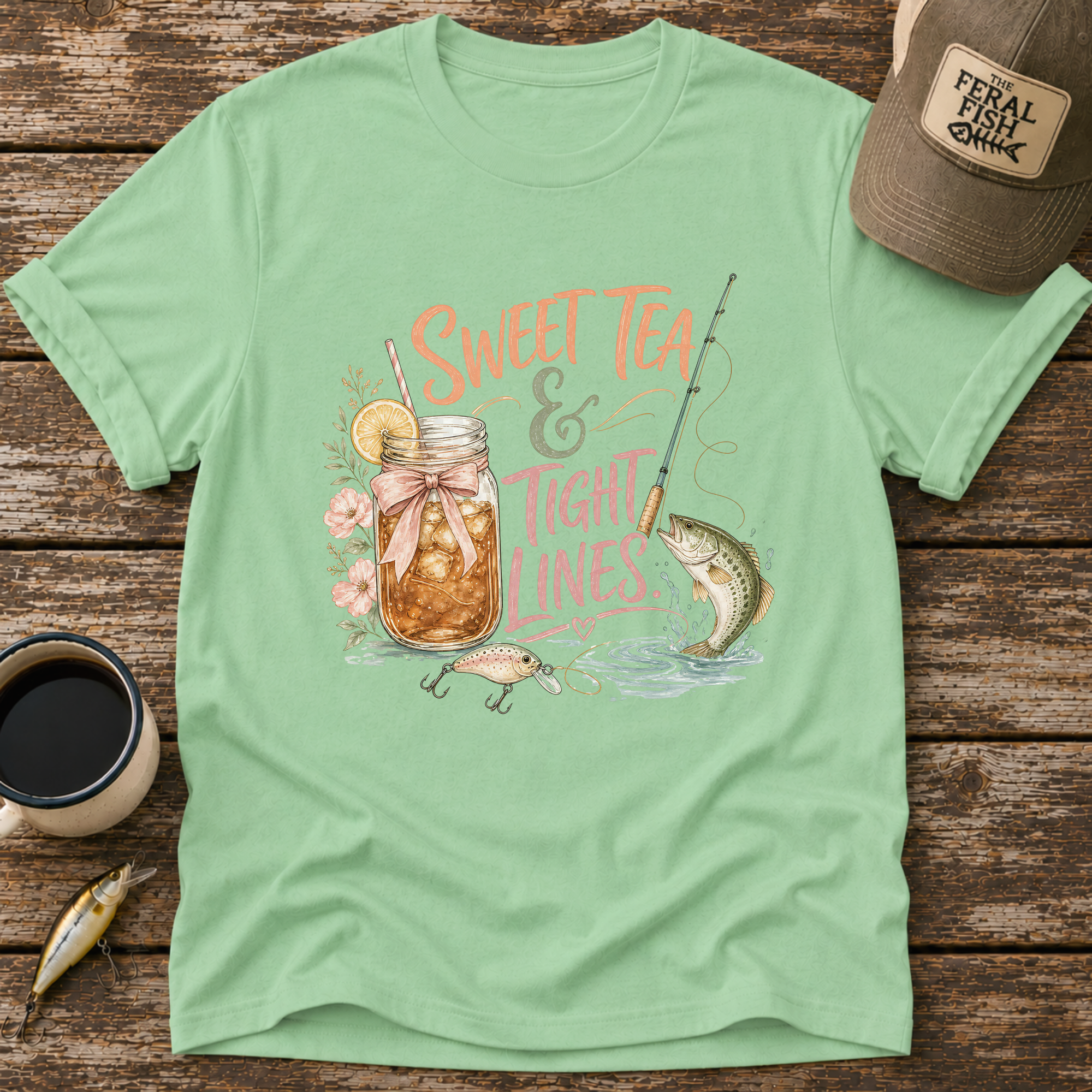 Sweet Tea & Tight Lines T-Shirt