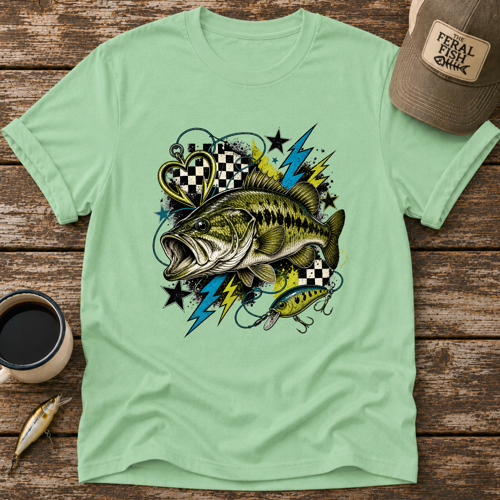 Heart Hook & Bass T-Shirt