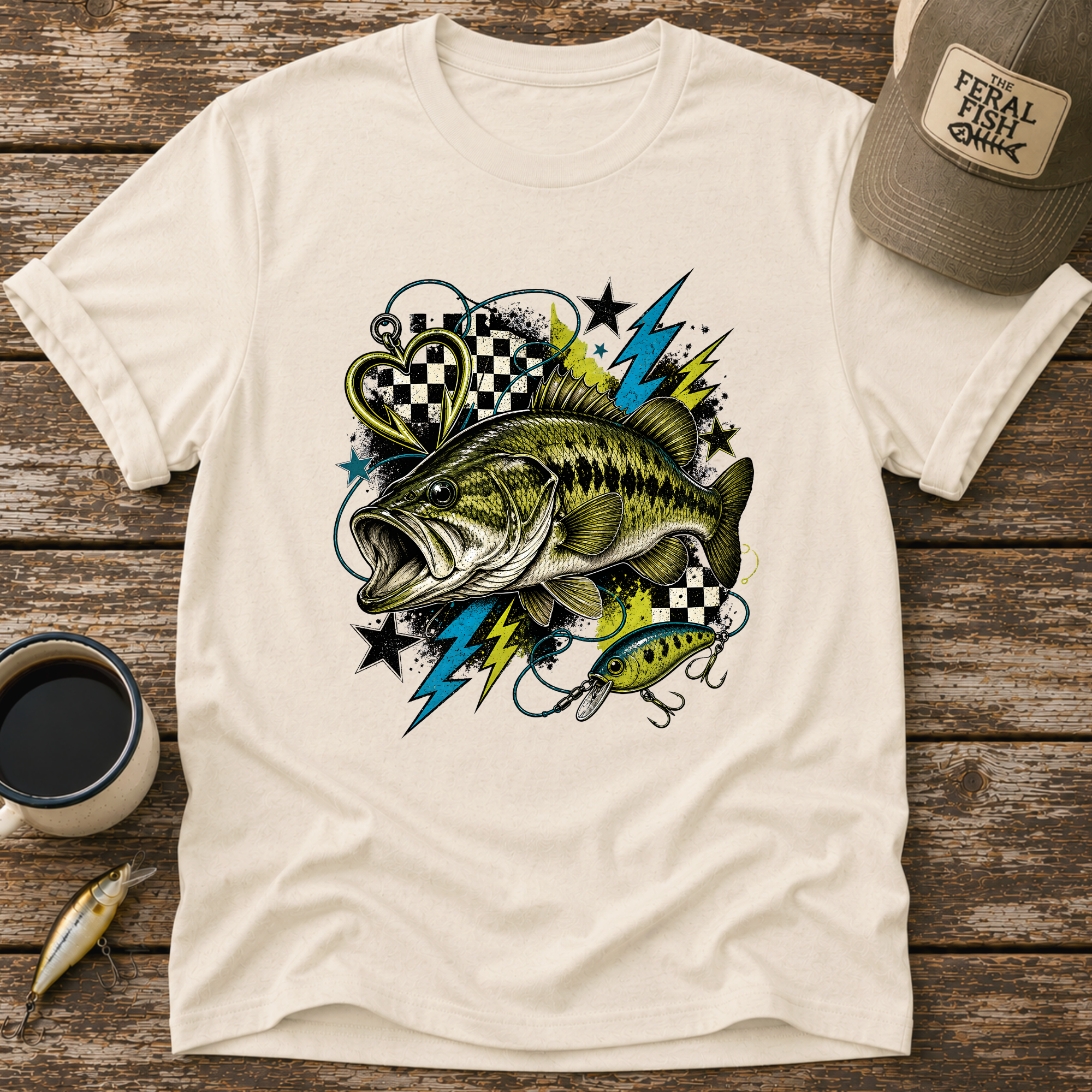 Heart Hook & Bass T-Shirt