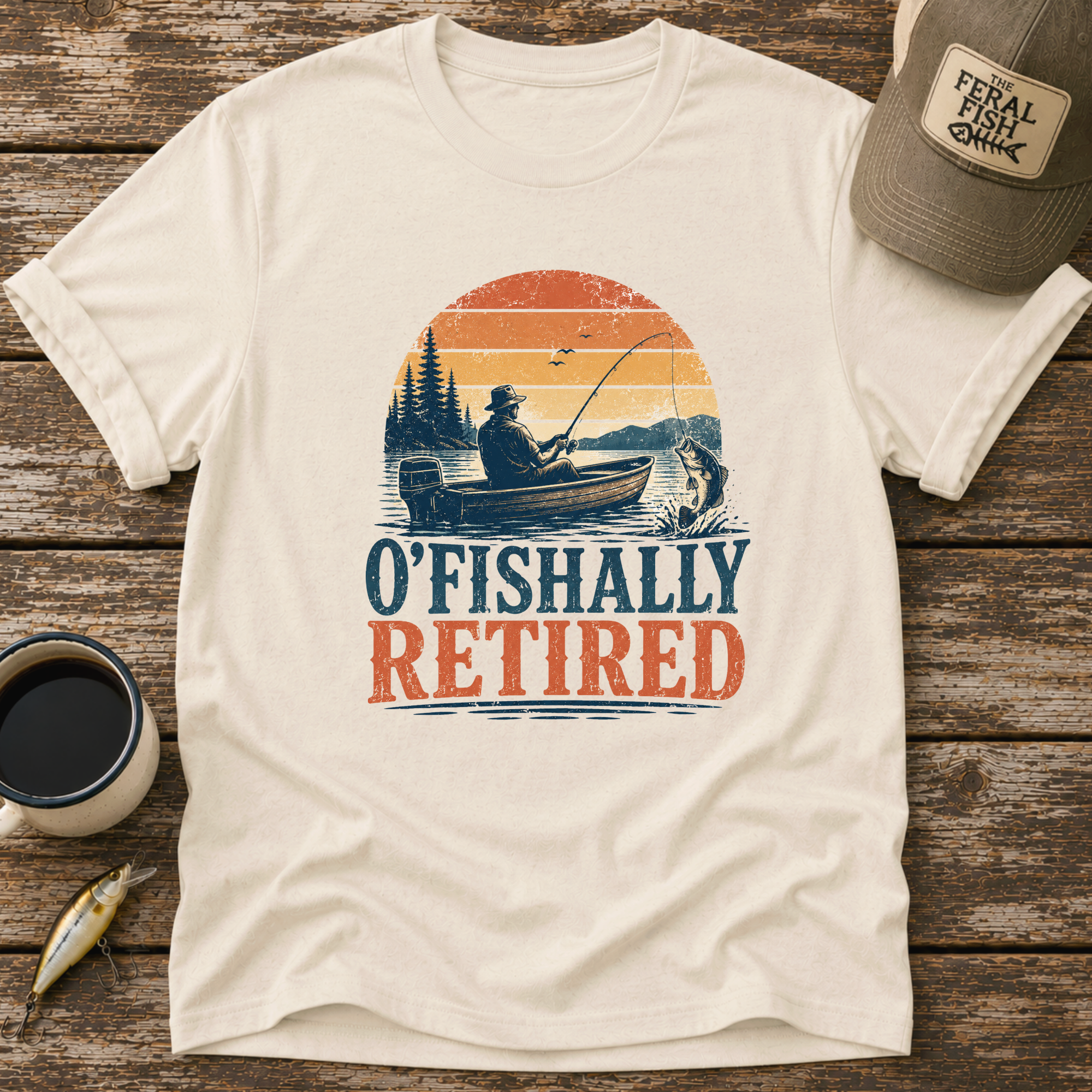 O'fishally Retired T-Shirt