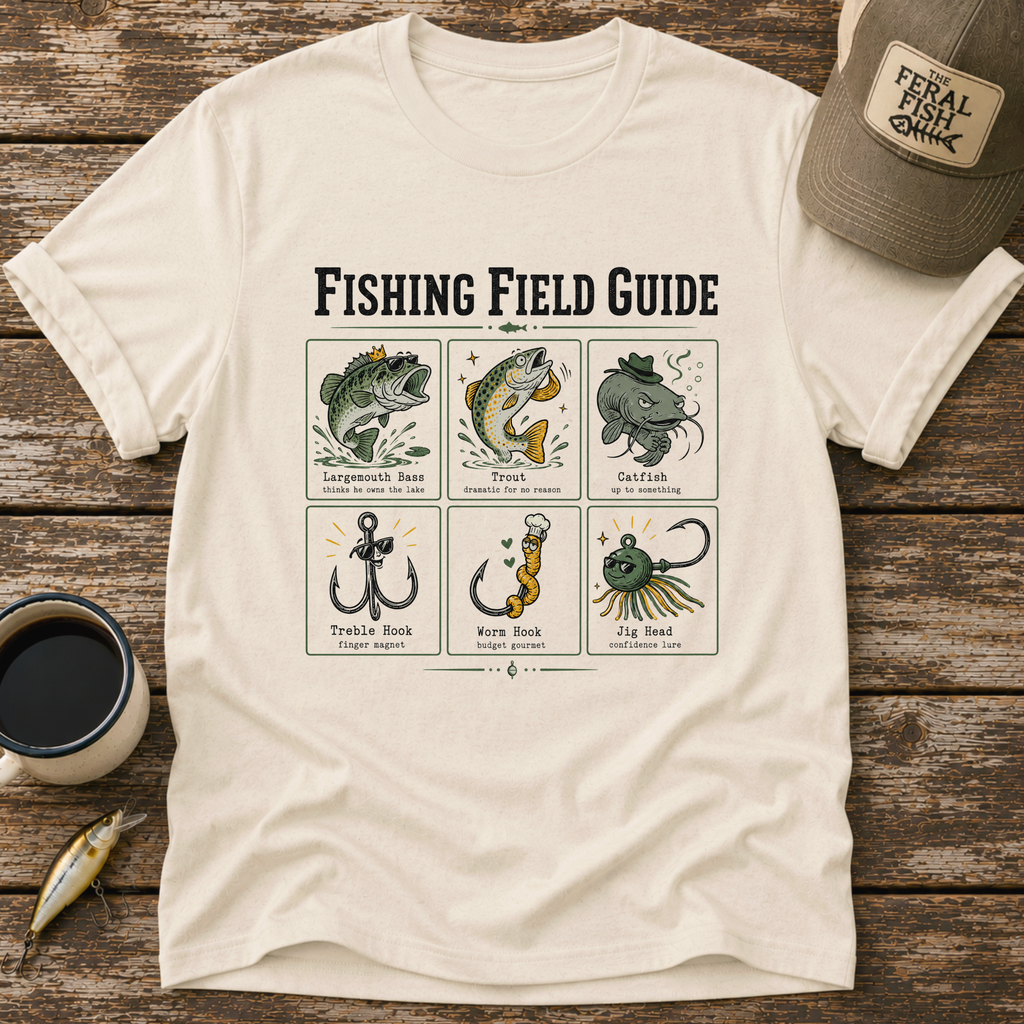 Fishing Field Guide T-Shirt