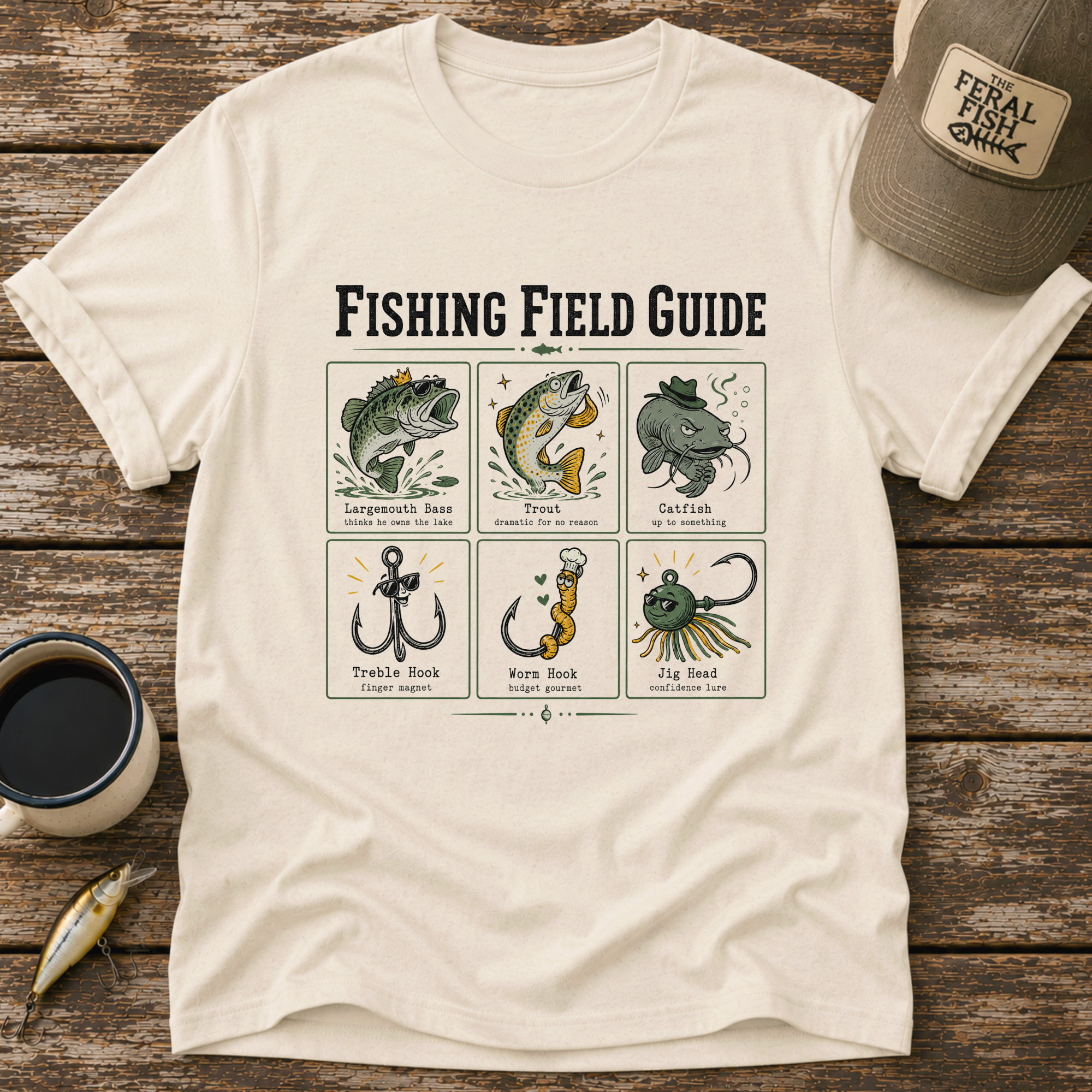 Fishing Field Guide T-Shirt