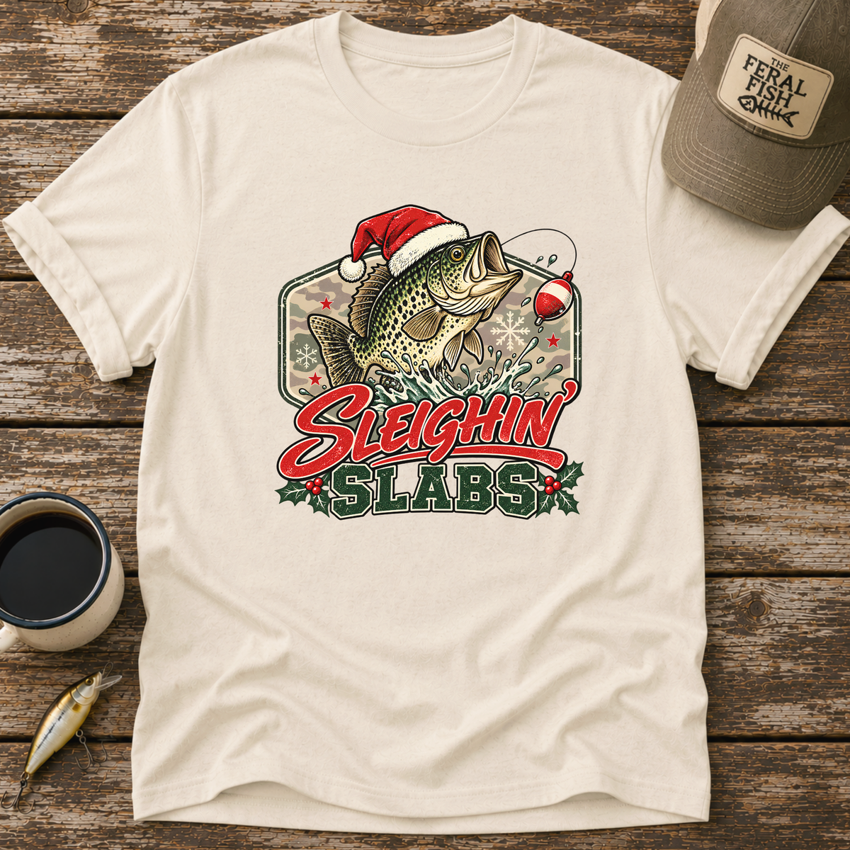 Sleighin' Slabs Holiday T-Shirt
