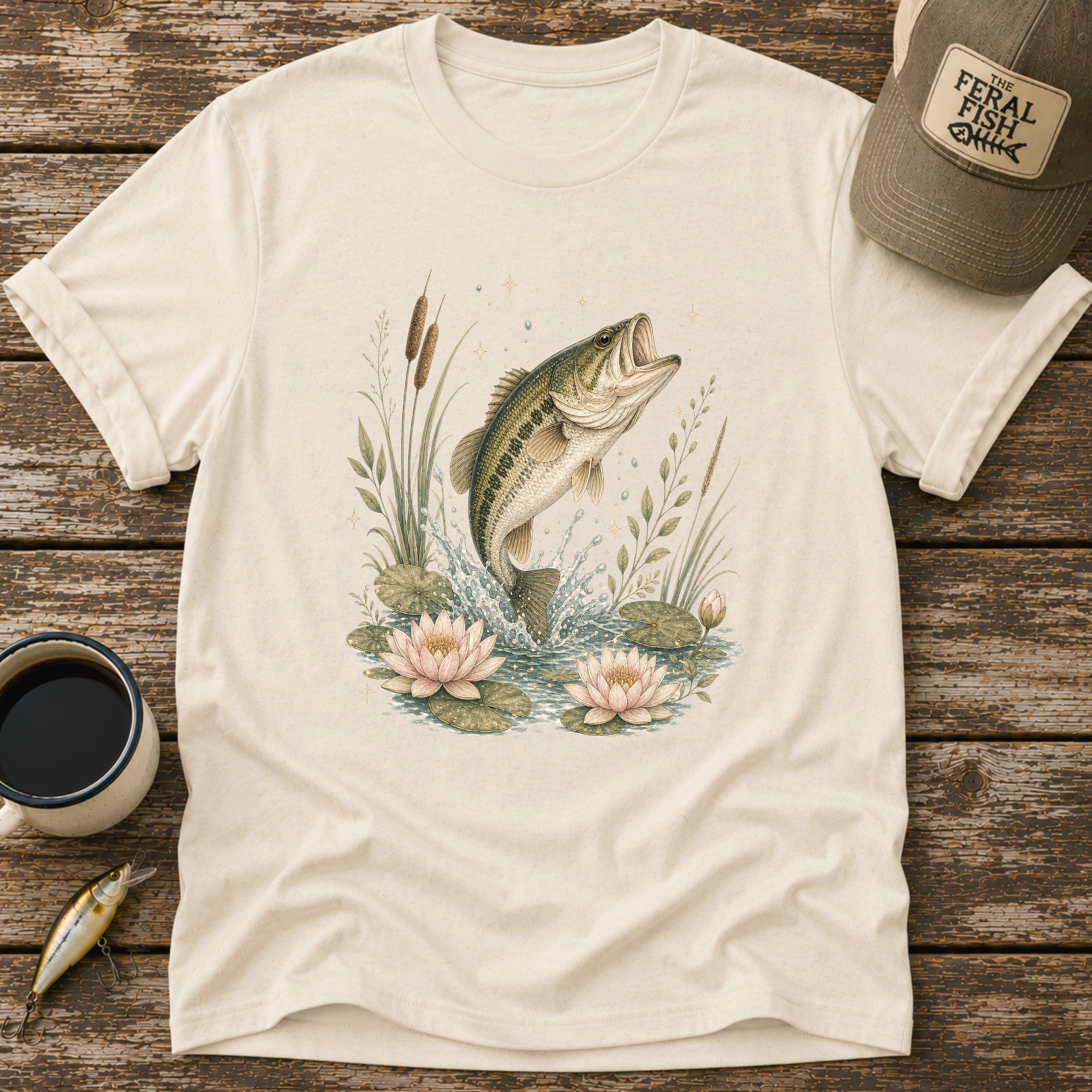 Bass and Lilies T-Shirt