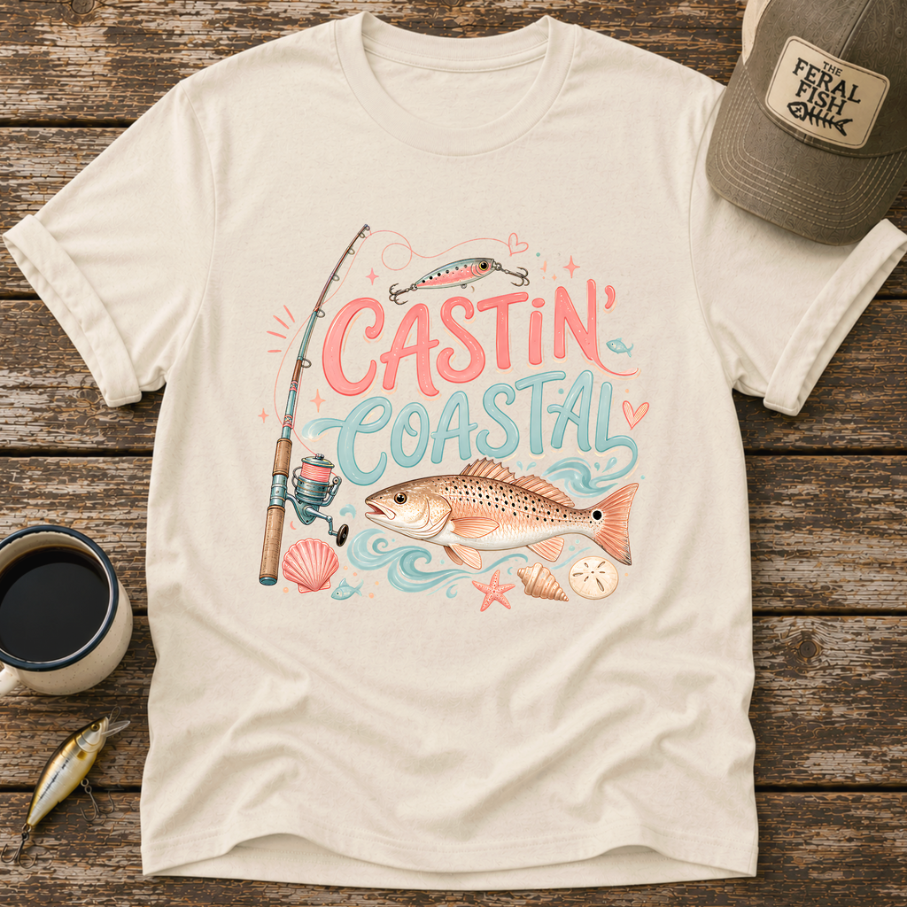Castin' Coastal T-Shirt