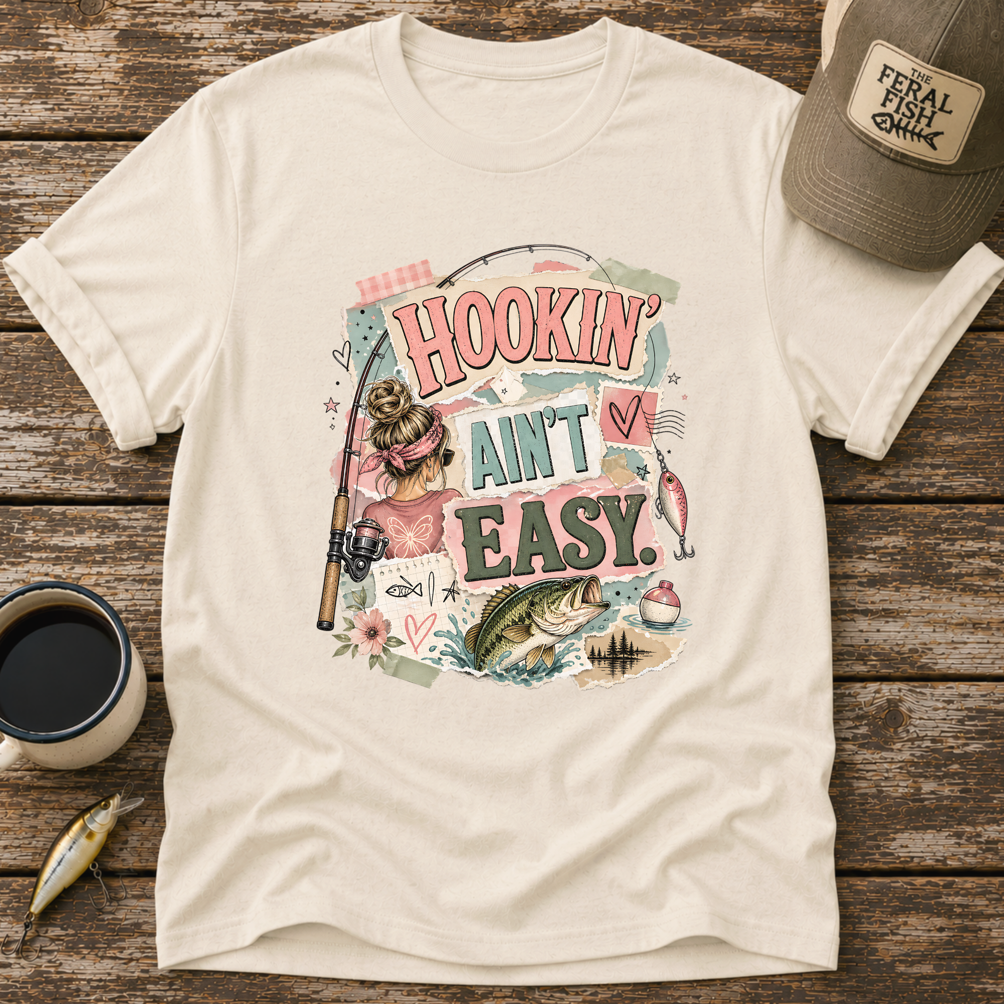 Hookin' Ain't Easy T-Shirt